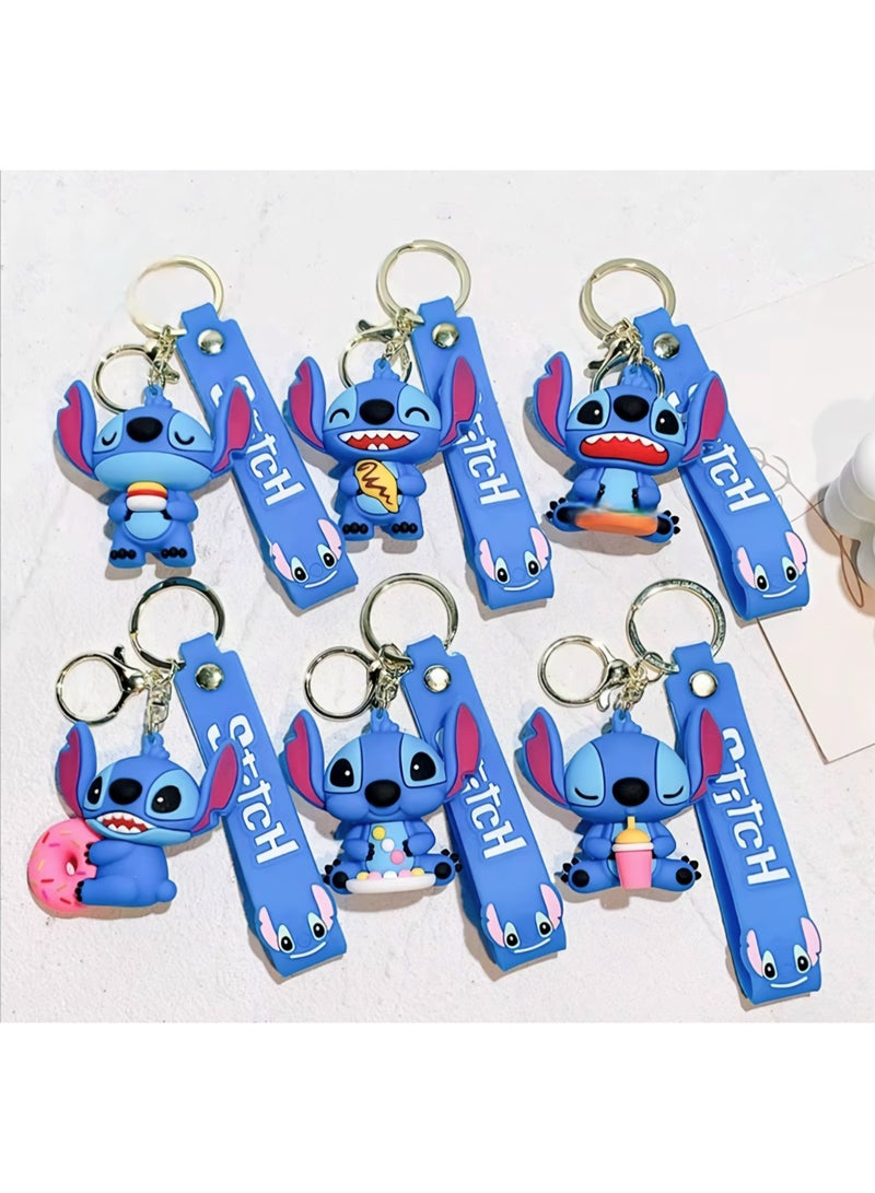 Stitch Rubber Keychain Shape 2 - Image 3